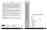 DENTSPLY 28H Operator`s manual