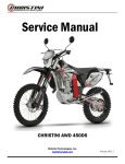 Christini AWD Service manual