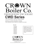 Crown Boiler CWD060 Specifications
