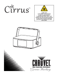 Chauvet Cirrus Specifications