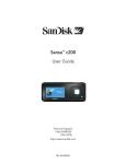 SanDisk C200 User guide