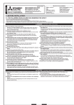Mitsubishi Mr.Slim MSY-GE15NA Installation manual