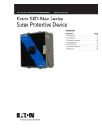Eaton SPD Series Specifications