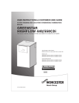 Worcester 440CDi Instruction manual