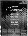 Yamaha Clavinova Specifications