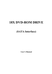 Emprex 18X DVD-ROM DRIVE User`s manual