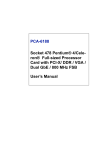 Advantech PCA-6188 User`s manual