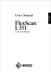 Eizo FlexScan L351 Specifications
