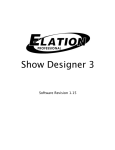 Show Designer 3 User Manual v1.15