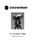 Celestron Ultima 8 Instruction manual