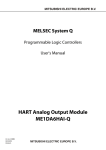 Mitsubishi Electric M330 User`s manual