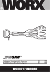 Worx WG307E Technical data