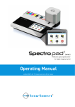 Barbieri Spectropad Series 2 Specifications