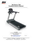 BH FITNESS TS5 - Owner`s manual