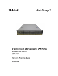 D-Link DSN-2100-10 - xStack Storage Area Network Array Hard Drive Hardware reference guide