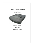 Ambit Wireless USB Adapter User`s guide