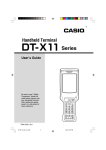 Casio DT-81D User`s guide