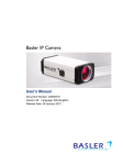 Basler Vision Technologies BIP-1600c-dn User`s manual