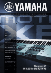 The green XF OS 1.60 for the MOTIF XS
