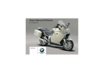 BMW 1200 GT BROCHURE 2006 Technical data