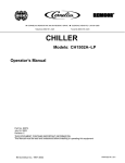 Cornelius CH 1502-A Operator`s manual