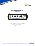 CalAmp Vanguard 3000 User manual
