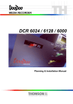 VooDoo DCR 6000 Installation manual