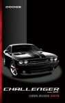 Dodge 2010 Challenger User guide