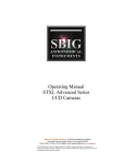 Santa Barbara Instrument Group STXL Series Specifications