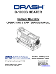 Drash D-1000B Specifications