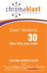 Epson Stylus WorkForce 30 Technical information