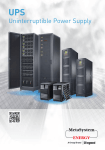 Meta System ARCHIMOD 40 Specifications