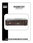 DAPAudio PA90CDT Product guide