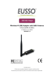 Eusso UGL2430-U2HA User`s guide