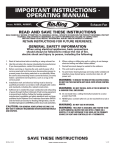 Air King AK965L Troubleshooting guide