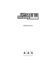 APPLIED ACOUSTICS SYSTEMS ULTRA ANALOG User manual