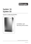 Dimplex System 18 Technical data