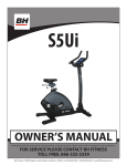 BH FITNESS T1 BASIC Owner`s manual
