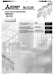 Mitsubishi MUZ-FD09NA Operating instructions