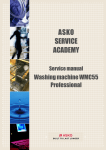 Asko WMC Service manual
