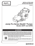 Zodiac Jandy Pro Series Product specifications