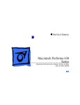 Macintosh Performa 600 series Specifications