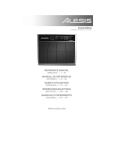 Alesis Performance Pad Pro User manual