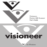 Visioneer Patriot 680 User`s guide