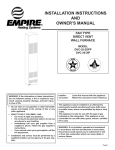 Empire DVC-35-1IP Owner`s manual