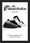 Earlex SteamStation SC300 Technical data