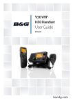 B & G V50 VHF User guide