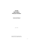 Campbell CS100 Instruction manual