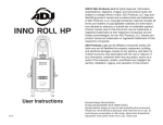 ADJ INNO ROLL HP Specifications