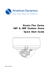 American Dynamics Illustra 3MP Specifications